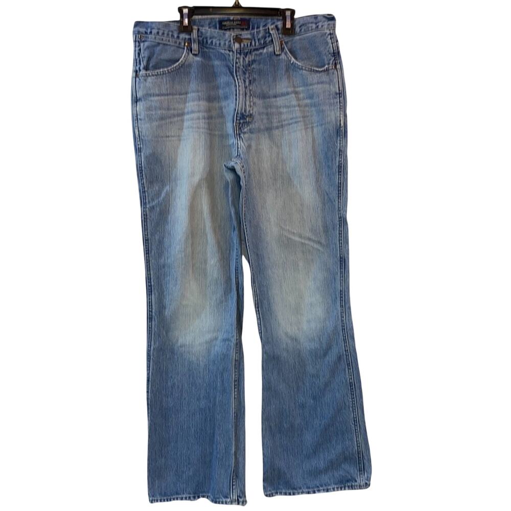 AEO American Eagle 32x30 Bootcut Jeans Light Wash‎ Vintage Fade Denim